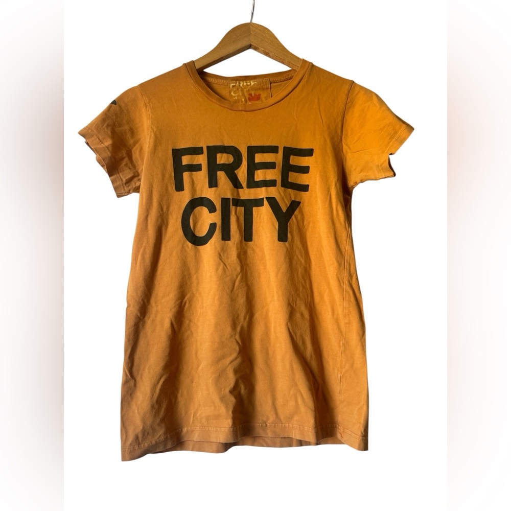 Freecity Orange Short Sleeve Tee
